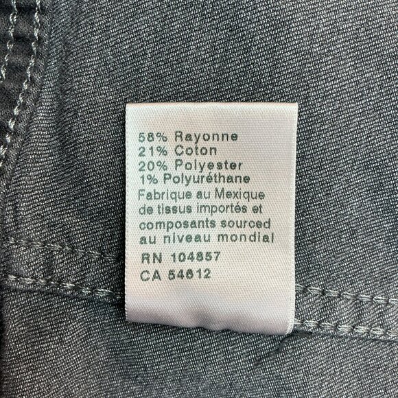 Adriano Goldschmied Robyn Womens Jacket XS Denim Button Front Stretch - Picture 11 of 13